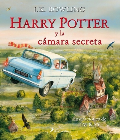 Harry Potter y la camara secreta (ilustrado)