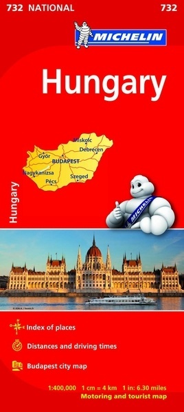 Mapa National Hungary