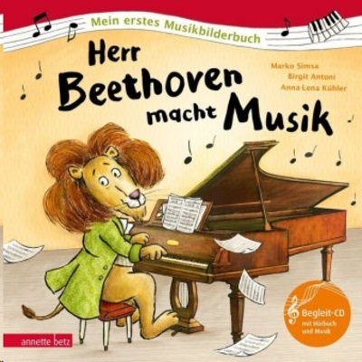 Herr Beethoven macht Musik, m. Audio-CD