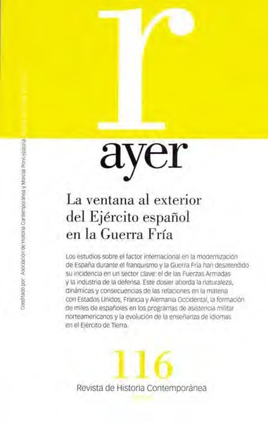 La ventana al exterior del ejército español en la Guerra Fría