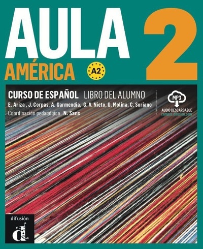 Aula América 2 Libro del alumno + mp3 descargable
