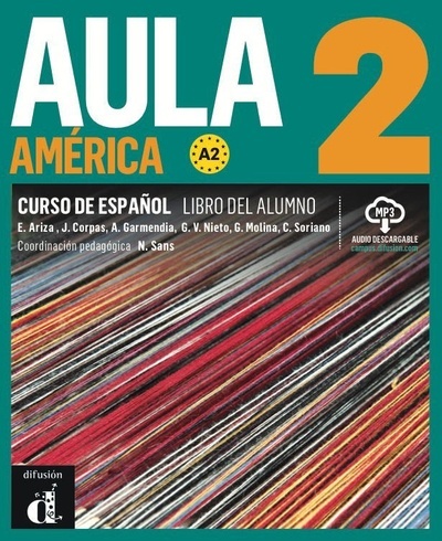 Aula América 2 Libro del alumno + mp3 descargable