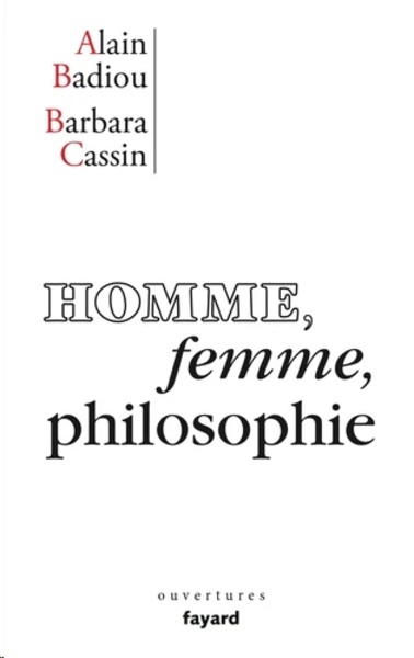 Homme, femme, philosophie