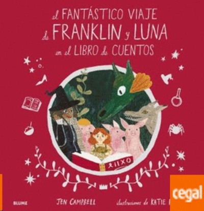 El fantástico viaje de Franklin y Luna en el libro de cuentos