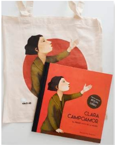 Pack Clara Campoamor bolsa