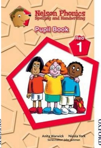 Nelson Phonics Spelling and Handwriting Student's Book Red 1
