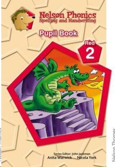 Nelson Phonics Spelling and Handwriting Student's Book Red 2