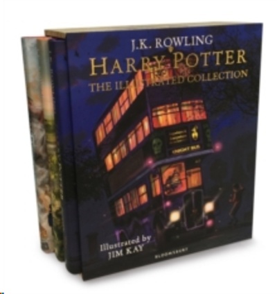 Harry Potter - The Illustrated Collection : Three magical classics