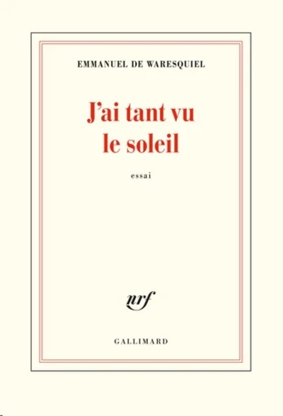 J'ai tant vu le soleil