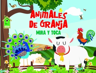 Animales de la granja: mira y toca