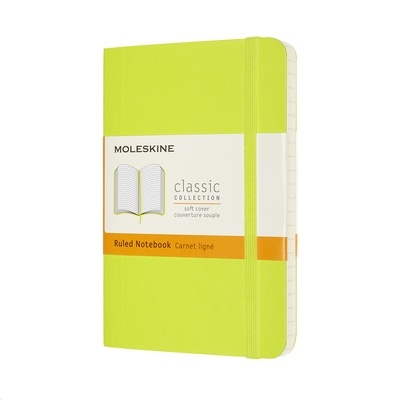 Moleskine Cuaderno Clásico P - Rayado Verde lima
