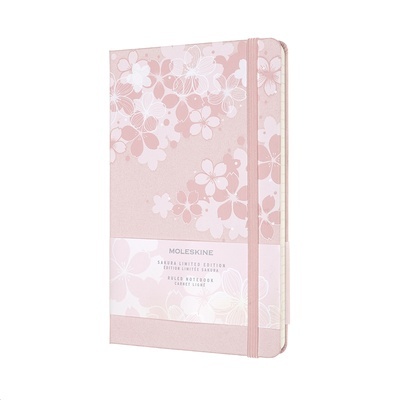 Moleskine Sakura Edición limitada P - Rayado Rosa