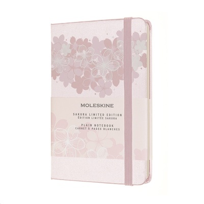 Moleskine Sakura Edición limitada P - Liso Rosa