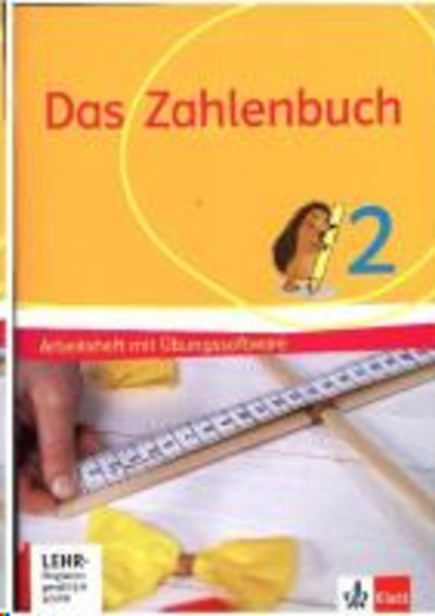 Das Zahlenbuch, Allgemeine Ausgabe 2017. 2. Schuljahr, Arbeitsheft mit CD-ROM.