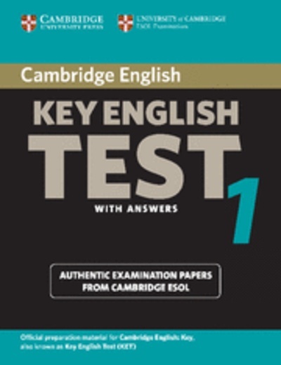 Cambridge Key English Test 1 Student's Book with Answers 2nd Edition
