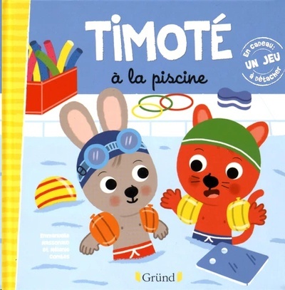 Timoté à la piscine