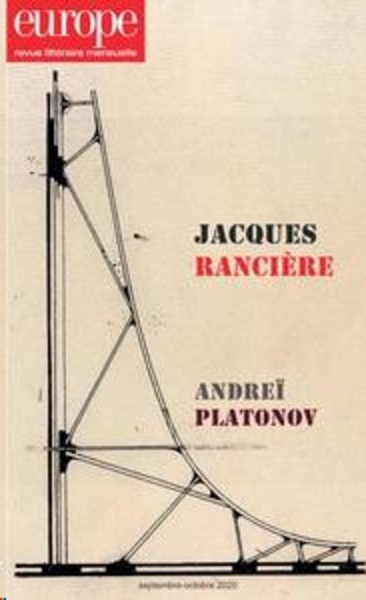 N  1097-1098 JACQUES RANCIERE - ANDREÏ PLATONOV