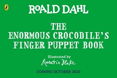 The enormous cocodrile's finger puppet