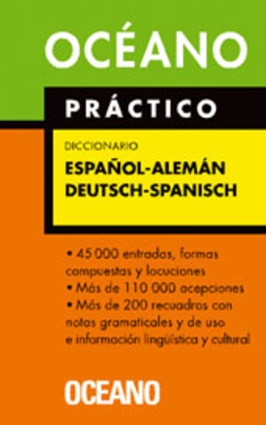 Océano Práctico Diccionario Español - Alemán / Deutsch - Spanisch