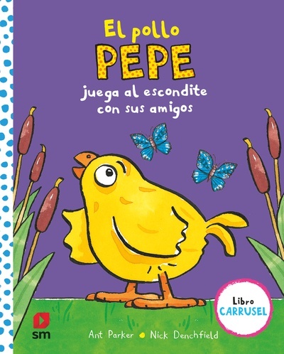 El pollo Pepe juega al escondite con sus amigos