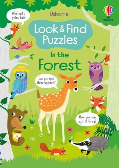 Look and Find Puzzles: In the Forest