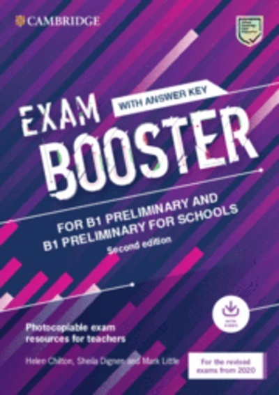 Exam Booster for Preliminary and Preliminary for Schools with Answer Key with Audio for the Revised 2020 Exams :