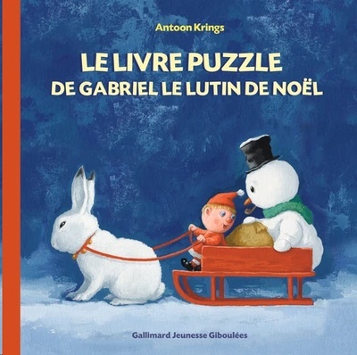 Le livre puzzle de Gabriel le lutin de Noël