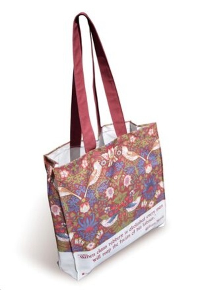 Bolsa William Morris Strawberry Thief tote bag