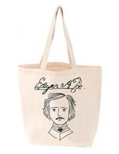 Bolsa de tela (algodón) - Bolsa Literaria Edgar Allan Poe