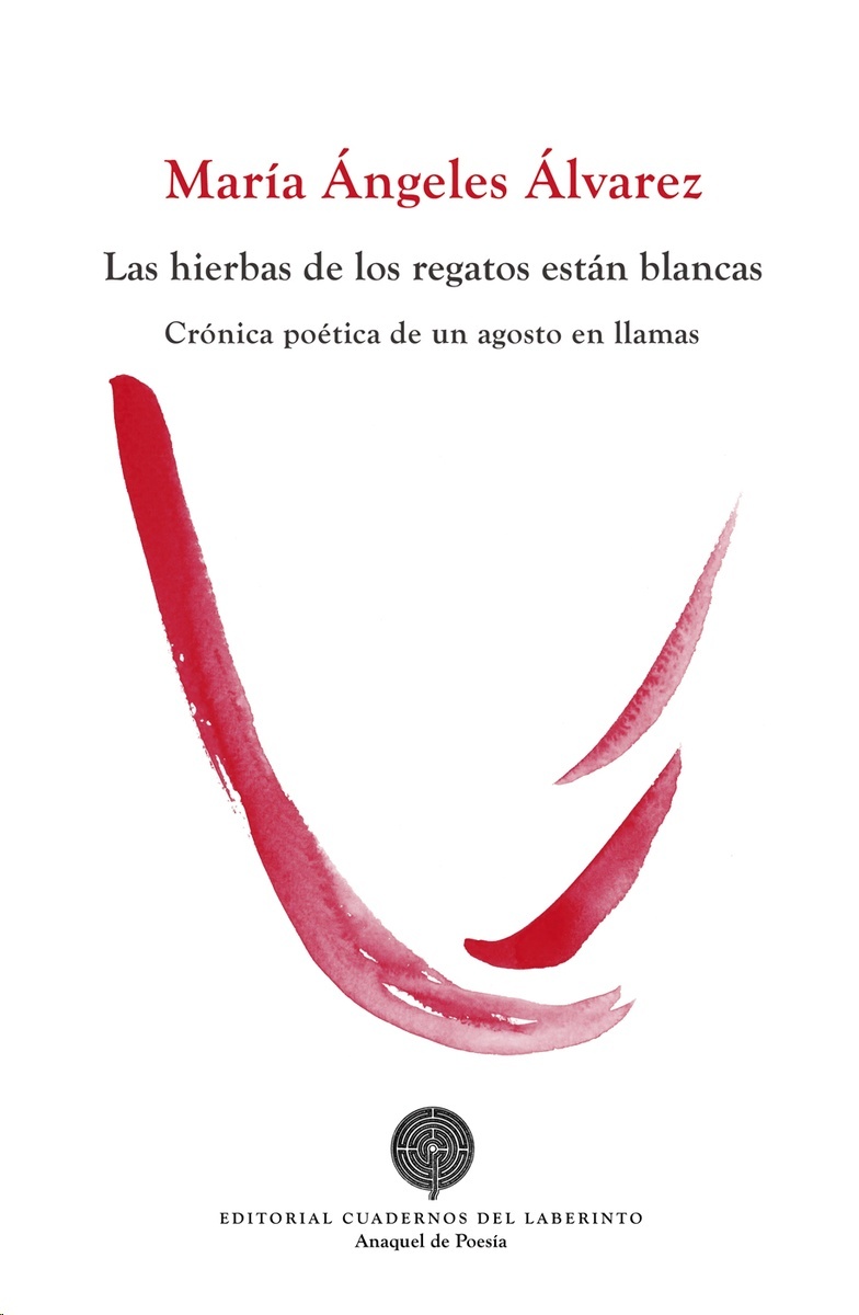 Las hierbas de los regatos están blancas