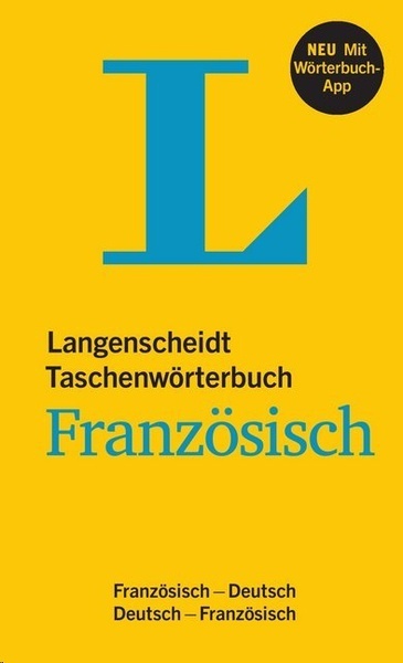 Langenscheidt Taschenwörterbuch Französisch.