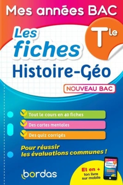 Les fiches Histoire-Géo Tle