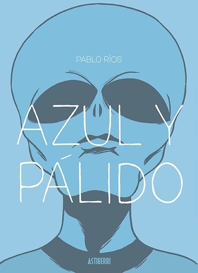 Azul y pálido