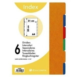Separadores / intercalaires/A4 1406E
