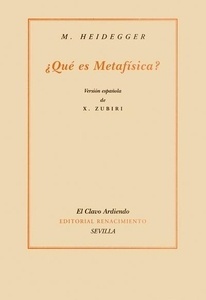 ¿Qué es Metafísica?