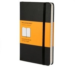 Moleskine Cuaderno clásico - P - Rayas negro