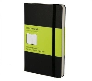 Moleskine Cuaderno clásico - P - Liso negro