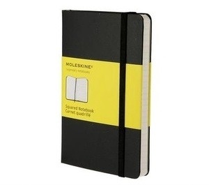 Moleskine Cuaderno clásico - P - Cuadriculado negro