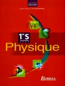 Physique 1 S 2001