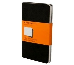 Moleskine TB Set de 3 - P - Rayas negro