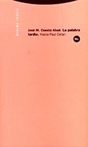 La palabra tardía