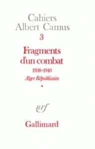 Fragments d'un Combat (1938-1940)