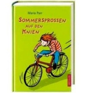 Sommersprossen auf den Knien