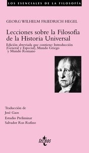 Lecciones sobre la Filosofía de la Historia Universal