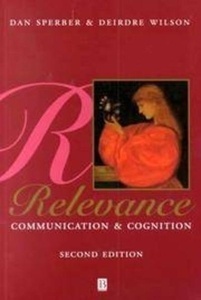 Relevance: Communication And Cognition