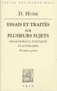 Essais et traités sur plusieurs sujets