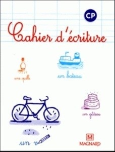 Cahier d'écriture CP