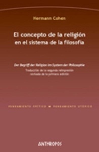 El concepto de la religión en el sistema de la filosofía