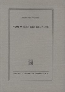 Vom Wesen des Grundes