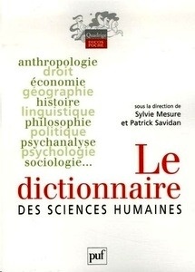 Le dictionnaire des sciences humaines